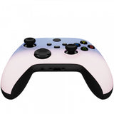 eXtremeRate Gradient Violet Pink Replacement Front Housing Shell for Xbox Series X Controller, Custom Cover Faceplate for Xbox Series S Controller - Controller NOT Included - FX3P342