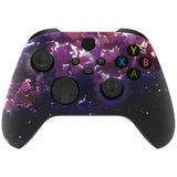 eXtremeRate Surreal Lava Replacement Part Faceplate, Soft Touch Grip Housing Shell Case for Xbox Series S & Xbox Series X Controller Accessories - Controller NOT Included - FX3T126
