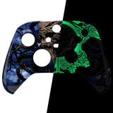 eXtremeRate Glow in Dark - The Awakening of the Earth Lord Replacement Part Faceplate, Soft Touch Grip Housing Shell Case for Xbox Series S & Xbox Series X Controller Accessories - Controller NOT Included - FX3T171