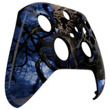 eXtremeRate Glow in Dark - The Awakening of the Earth Lord Replacement Part Faceplate, Soft Touch Grip Housing Shell Case for Xbox Series S & Xbox Series X Controller Accessories - Controller NOT Included - FX3T171