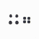 10 Set Square Plug Pad Rubber Screw Screen Block Plug for Nintendo 3DS LL 3DS XL-G3DSX0023*10