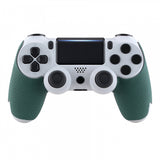 eXtremeRate Pine Green 1 Pair Non-slip Left Right Grips Decal for PS4 Slim Pro Controller - GC00235