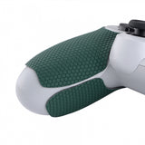 eXtremeRate Pine Green 1 Pair Non-slip Left Right Grips Decal for PS4 Slim Pro Controller - GC00235
