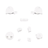 eXtremeRate Silver Repair ABXY D-pad Z L R Keys for Nintendo GameCube Controller, DIY Replacement Full Set Buttons Thumbsticks & Tools for Nintendo GameCube Controller - Controller NOT Included - GCNJ3002