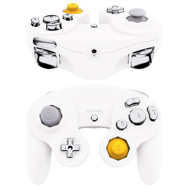 Cobra R Keys eXtremeRate Chrome Silver Repair ABXY D-pad Z L R Keys for Nintendo Ga ...