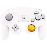 eXtremeRate Chrome Silver Repair ABXY D-pad Z L R Keys for Nintendo GameCube Controller, DIY Replacement Full Set Buttons Thumbsticks & Tools for Nintendo GameCube Controller - Controller NOT Included - GCNJ3002