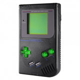 eXtremeRate Transparent Green  A B Buttons Dpad Control Complete Kit for Gameboy Classic Fat DMG-01 - GFAJ0011GC