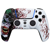 eXtremeRate LUNA Redesigned Clown HAHAHA Front Shell Touchpad Compatible with ps5 Controller BDM-010 BDM-020 BDM-030, DIY Replacement Housing Custom Touch Pad Cover Compatible with ps5 Controller - GHPFT001