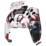 eXtremeRate LUNA Redesigned Blood Zombie Front Shell Touchpad Compatible with ps5 Controller BDM-010 BDM-020 BDM-030, DIY Replacement Housing Custom Touch Pad Cover Compatible with ps5 Controller - GHPFT002