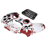 eXtremeRate LUNA Redesigned Blood Zombie Front Shell Touchpad Compatible with ps5 Controller BDM-010/020/030/040, DIY Replacement Housing Custom Touch Pad Cover Compatible with ps5 Controller - GHPFT002