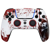 eXtremeRate LUNA Redesigned Blood Zombie Front Shell Touchpad Compatible with ps5 Controller BDM-010 BDM-020 BDM-030, DIY Replacement Housing Custom Touch Pad Cover Compatible with ps5 Controller - GHPFT002