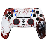 eXtremeRate LUNA Redesigned Blood Zombie Front Shell Touchpad Compatible with ps5 Controller BDM-010/020/030/040, DIY Replacement Housing Custom Touch Pad Cover Compatible with ps5 Controller - GHPFT002