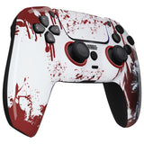 eXtremeRate LUNA Redesigned Blood Zombie Front Shell Touchpad Compatible with ps5 Controller BDM-010/020/030/040, DIY Replacement Housing Custom Touch Pad Cover Compatible with ps5 Controller - GHPFT002