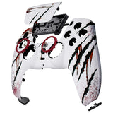 eXtremeRate LUNA Redesigned Wild Attack Front Shell Touchpad Compatible with ps5 Controller BDM-010 BDM-020 BDM-030, DIY Replacement Housing Custom Touch Pad Cover Compatible with ps5 Controller - GHPFT007