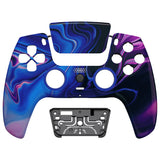 eXtremeRate LUNA Redesigned Origin of Chaos Front Shell Touchpad Compatible with ps5 Controller BDM-010 BDM-020 BDM-030, DIY Replacement Housing Custom Touch Pad Cover Compatible with ps5 Controller - GHPFT008