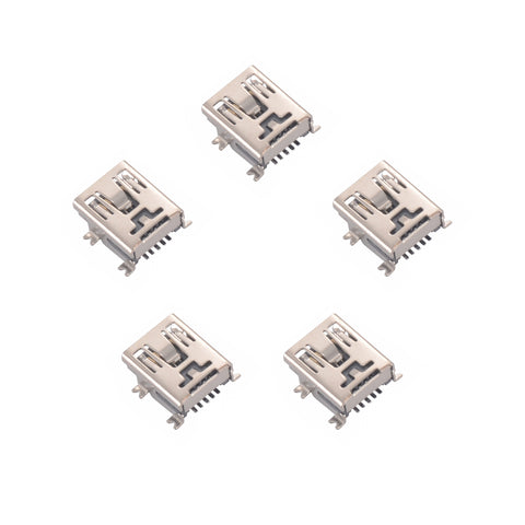eXtremeRate 5PCS Replacement Kit USB Charger Charging Port Plug Connector For PS3 Controller-GP3F0040*5