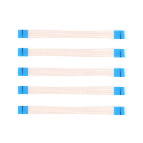 eXtremeRate 5pcs Breath Light 12pin Ribbon Flex Cable For PS4 Controller-GP4F0055*5