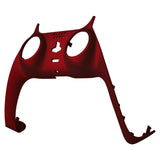 eXtremeRate Scarlet Red Decorative Trim Shell Compatible with ps5 Controller, DIY Replacement Clip Shell, Custom Plates Cover Compatible with ps5 Controller w/ Accent Rings - GPFP3003