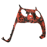 eXtremeRate Demons and Monsters Patterned Decorative Trim Shell Compatible with ps5 Controller, DIY Replacement Clip Shell, Custom Plates Cover Compatible with ps5 Controller w/ Accent Rings - GPFS2006