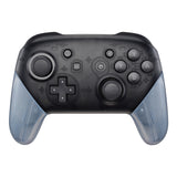 eXtremeRate Glacier Blue Replacement Handle Grips for Nintendo Switch Pro Controller, DIY Hand Grip Shell for Nintendo Switch Pro - Controller NOT Included - GRM506