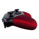 eXtremeRate Red Replacement Handle Grips for Nintendo Switch Pro Controller, Soft Touch DIY Hand Grip Shell for Nintendo Switch Pro - Controller NOT Included - GRP302
