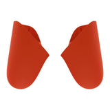 eXtremeRate Orange Replacement Handle Grips for Nintendo Switch Pro Controller, Soft Touch DIY Hand Grip Shell for Nintendo Switch Pro - Controller NOT Included - GRP303