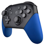 eXtremeRate Blue Replacement Handle Grips for Nintendo Switch Pro Controller, Soft Touch DIY Hand Grip Shell for Nintendo Switch Pro - Controller NOT Included - GRP304