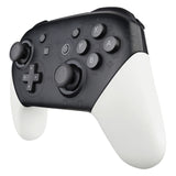 eXtremeRate White Replacement Handle Grips for Nintendo Switch Pro Controller, DIY Hand Grip Shell for Nintendo Switch Pro - Controller NOT Included - GRP306