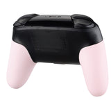eXtremeRate Cherry Blossoms Pink Replacement Handle Grips for Nintendo Switch Pro Controller, Soft Touch DIY Hand Grip Shell for Nintendo Switch Pro - Controller NOT Included - GRP307