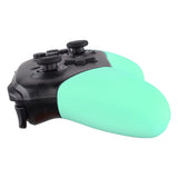 eXtremeRate Mint Green Replacement Handle Grips for Nintendo Switch Pro Controller, DIY Hand Grip Shell for Nintendo Switch Pro - Controller NOT Included - GRP309