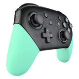eXtremeRate Mint Green Replacement Handle Grips for Nintendo Switch Pro Controller, DIY Hand Grip Shell for Nintendo Switch Pro - Controller NOT Included - GRP309