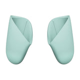eXtremeRate Light Cyan Replacement Handle Grips for NS Switch Pro Controller, DIY Hand Grip Shell for NS Switch Pro Controller - Controller NOT Included - GRP327