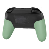 eXtremeRate Matcha Green Replacement Handle Grips for NS Switch Pro Controller, DIY Hand Grip Shell for NS Switch Pro Controller - Controller NOT Included - GRP339
