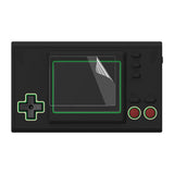 PlayVital Black Silicone Cover Protective Case Skin for Game & Watch: The Legend of Zelda with 2 Pcs Screen Protectors - GWS002