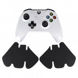 eXtremeRate Black Anti-skid Left Right Grips Decal for Xbox One & S Controller Sticker - GX00097