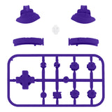 eXtremeRate Purple Replacement ABXY Home Capture Plus Minus Keys Dpad L R ZL ZR Trigger for NS Switch Lite, Full Set Buttons Repair Kits with Tools for NS Switch Lite - HL507