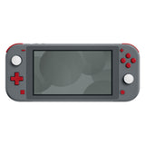 eXtremeRate Passion Red Replacement ABXY Home Capture Plus Minus Keys Dpad L R ZL ZR Trigger for NS Switch Lite, Full Set Buttons Repair Kits with Tools for NS Switch Lite - HL532