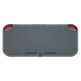 eXtremeRate Chrome Red Glossy Replacement ABXY Home Capture Plus Minus Keys Dpad L R ZL ZR Trigger for NS Switch Lite, Full Set Buttons Repair Kits with Tools for NS Switch Lite - HL603