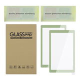 eXtremeRate 2 Pack Matcha Green Border Transparent HD Saver Protector Film, Tempered Glass Screen Protector for Nintendo Switch Lite [Anti-Scratch, Anti-Fingerprint, Shatterproof, Bubble-Free] - HL736