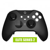 eXtremeRate Soft Touch White Replacement Buttons for Xbox One Elite Series 2 Controller, LB RB LT RT Bumpers Triggers ABXY Start Back Sync Profile Switch Keys for Xbox One Elite V2 Controller Model 1797 and Core Model 1797 - IL108