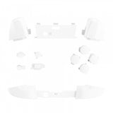 eXtremeRate White Replacement Buttons for Xbox One Elite Series 2 Controller, LB RB LT RT Bumpers Triggers ABXY Start Back Sync Profile Switch Keys for Xbox One Elite V2 Controller Model 1797 and Core Model 1797 - IL108