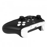 eXtremeRate Soft Touch White Replacement Buttons for Xbox One Elite Series 2 Controller, LB RB LT RT Bumpers Triggers ABXY Start Back Sync Profile Switch Keys for Xbox One Elite V2 Controller Model 1797 and Core Model 1797 - IL108