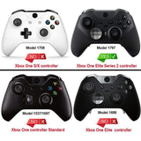 eXtremeRate Chrome Purple Replacement Buttons for Xbox One Elite Series 2 Controller, LB RB LT RT Bumpers Triggers ABXY Start Back Sync Profile Switch Keys for Xbox One Elite V2 Controller Model 1797 and Core Model 1797 - IL205