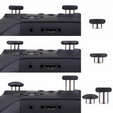 eXtremeRate Metal Replacement Thumbsticks Mod Swap Joysticks for Xbox One Elite Series 2, Gaming Accessories 2 D-Pads 4 Paddles for Xbox One Elite Series 1, Elite Series 2 Controller (Model 1797 and Core Model 1797)- 13 in 1 Black - IL309