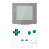 eXtremeRate Chameleon Green Purple GBC Replacement Full Set Buttons for Gameboy Color - Handheld Game Console NOT Included - JCB2002