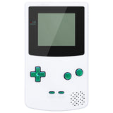 eXtremeRate Chameleon Green Purple GBC Replacement Full Set Buttons for Gameboy Color - Handheld Game Console NOT Included - JCB2002
