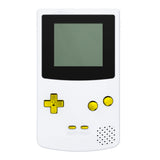 eXtremeRate Chrome Gold GBC Replacement Full Set Buttons for Gameboy Color - Handheld Game Console NOT Included - JCB3001