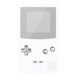 eXtremeRate Chrome Silver GBC Replacement Full Set Buttons for Gameboy Color - Handheld Game Console NOT Included - JCB3002