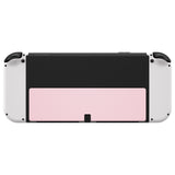 eXtremeRate Cherry Blossoms Pink Replacement Metal Kickstand for Nintendo Switch OLED Console, Metal Back Bracket Holder Kick Stand for Nintendo Switch OLED - Console NOT Included - JNSOP3003