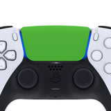 eXtremeRate Green Replacement Touchpad Cover Compatible with ps5 Controller BDM-010/020/030/040, Custom Part Touch Pad Compatible with ps5 Controller - Controller NOT Included - JPF4006G3
